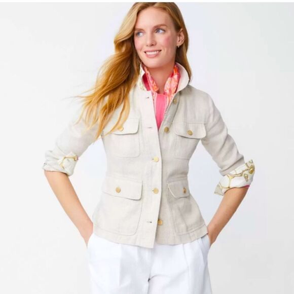 J. McLaughlin Jackets & Blazers - J. McLaughlin Willow Linen Jacket